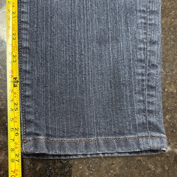 LOFT Jeans Women's Size 10P Classic Blue Curvy Skinny Jeans - Picture 6 of 7
